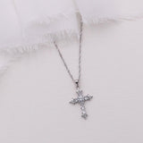 Keepsake Sterling Silver First Communion Cross Necklace