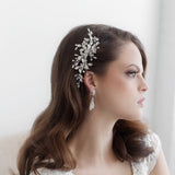 Kendra Rose Gold Crystal Hair Comb