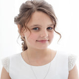 Petite Cross Earrings & Necklace