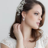 Gwen Pearl Rose Gold Hair Comb