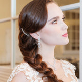 Naya Rose Gold CZ Barrette