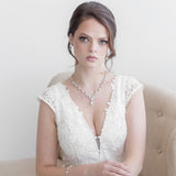 Nala Statement Rose Gold Jewelry Set