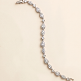 Aimee Teardrop Bridal Bracelet – Cubic Zirconia Wedding Bracelet