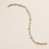 Aimee Teardrop Bridal Bracelet – Cubic Zirconia Wedding Bracelet