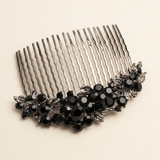 Alexandra Black Crystal Comb