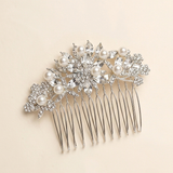 Angela Pearl Bridal Hair Comb - Art Deco Wedding Hair Accessory