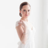 Adeline Oval & Teardrop Bridal Earrings – CZ Drop Wedding Earrings