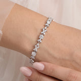 Caroline Cubic Zirconia Bridal Jewelry Set | Elegant Wedding Necklace & Earrings