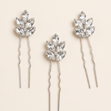 Belinda Bridal Hair Pins Set of 3 – Crystal Wedding Hair Pins
