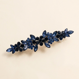 Brynlee Navy Blue Barrette – Blue Crystal Bridal Hair Clip