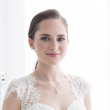 Gianna Rose Gold Minimalist CZ Jewelry Set