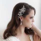 Kendra Rose Gold Crystal Hair Comb