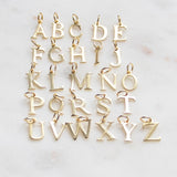 Birthstone Necklace – Dainty Gold Initial Gemstone Jewelry | Personalized Gift