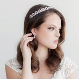 Kylar Crystal Gold Tiara
