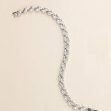 Leaf Drops Jewelry Set – Dainty CZ Bridal Necklace and Earrings Set