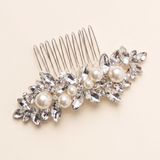 Giselle Bridal Hair Comb – Pearl & Crystal Wedding Hair Accessory