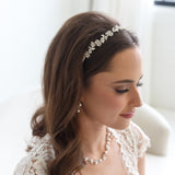Flora Silver Headband