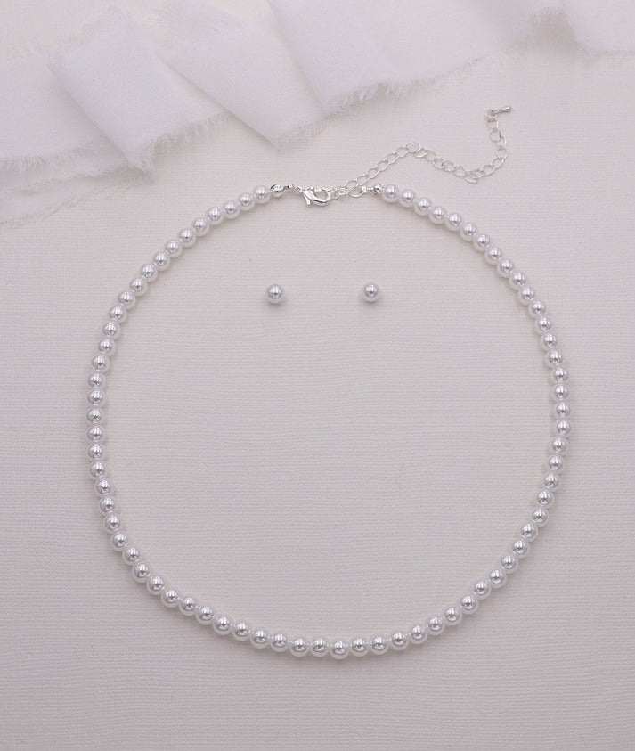 Classic Children's Pearl Jewelry Gift Set