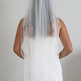 Pearl Beaded Edge Wedding Veil