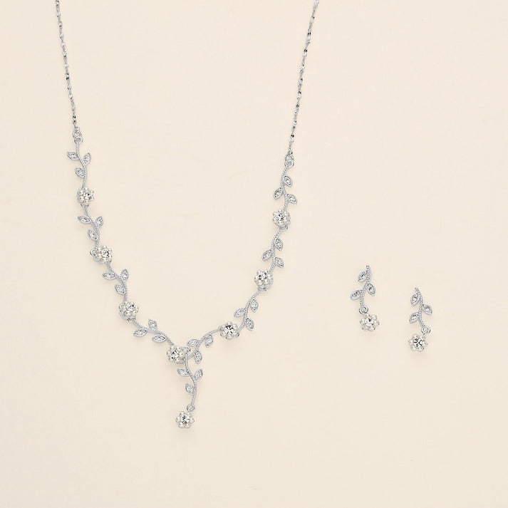 Pearl Flowers Jewelry Set