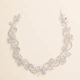 Joslyn Crystal Bridal Hair Vine – Wedding Headpiece Rhinestone Crystal Vine Headband