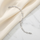 Kathy Pearl Bridal Bracelet – Cubic Zirconia Wedding Bracelet