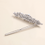 Kendall Bridal Hair Clip – CZ & Pearl Wedding Hair Barrette
