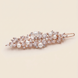 Kendall Bridal Hair Clip – CZ & Pearl Wedding Hair Barrette