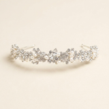 Libby Pearl & Crystal Headband – Bridal Pearl Wedding Headband Rhinestone Hair Accessory