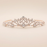 Marah Flower Girl Tiara – Crystal Rhinestone Princess Wedding Crown