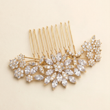 Milan CZ Bridal Comb