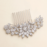 Milan CZ Bridal Comb
