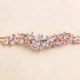 Naya Rose Gold CZ Barrette
