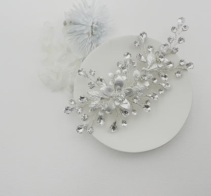 Garden Crystals Hair Clip