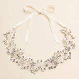 Reese Crystal Wedding Hair Vine – Bridal Crystal Hair Vine Headband Rhinestone Hair Accessory