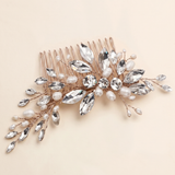 Shayanne Bridal Hair Comb – Pearl & Crystal Wedding Hair Accessory