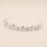 Sophia Crystal Flower Girl Headband – Rhinestone Vine Wedding Headpiece