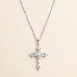 Sterling Silver Cross Pendant Necklace