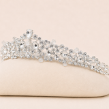 Victoria Crystal Bridal Tiara – Wedding Tiara Rhinestone Crown Bridal Headpiece