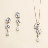White Opal Jewelry Set