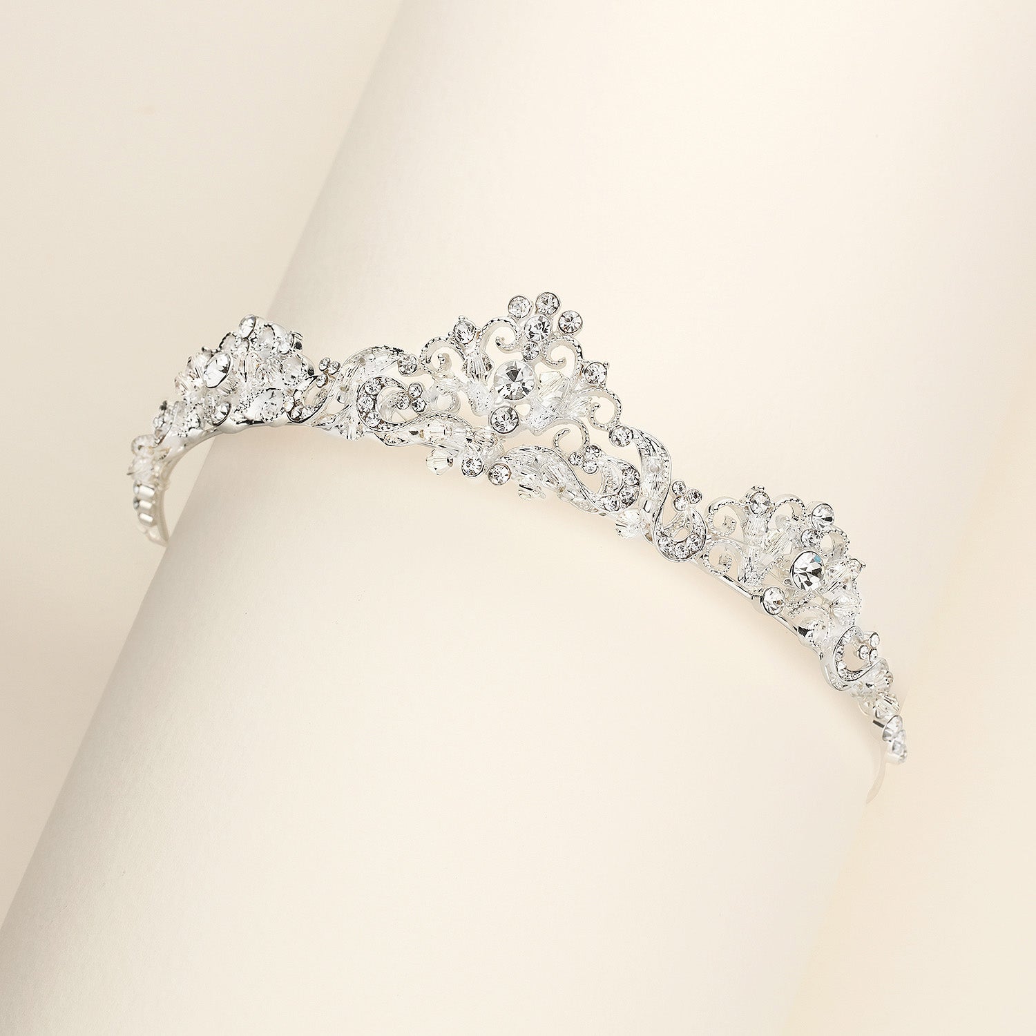 a tiara is shown on a white background