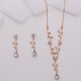 Carla Rhinestone Vine Bridesmaids Set