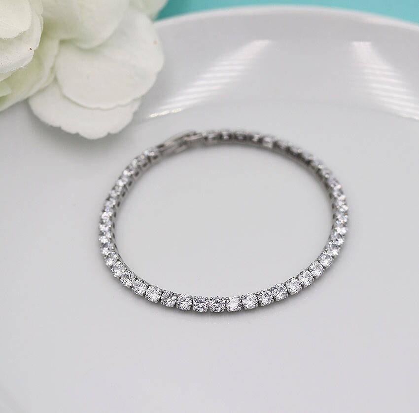 Ella CZ Tennis Bracelet