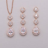 Jenny Long Wedding Earrings