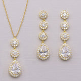 Jenny Long Wedding Earrings