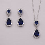 Kensley Sapphire Blue Jewelry Set