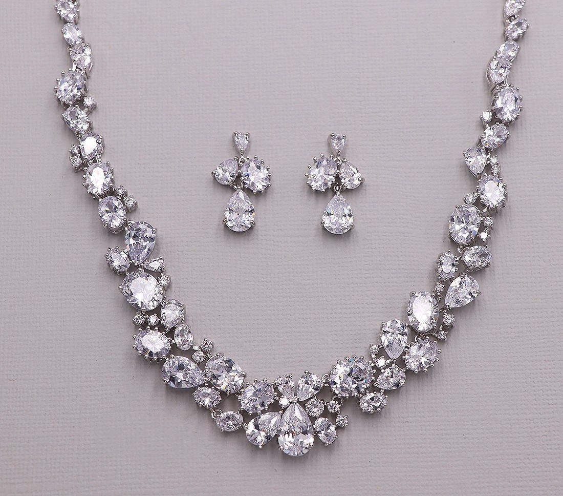 Madison CZ Jewelry Set