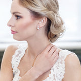 Aubrie Bridesmaids Earrings & Bracelet Set