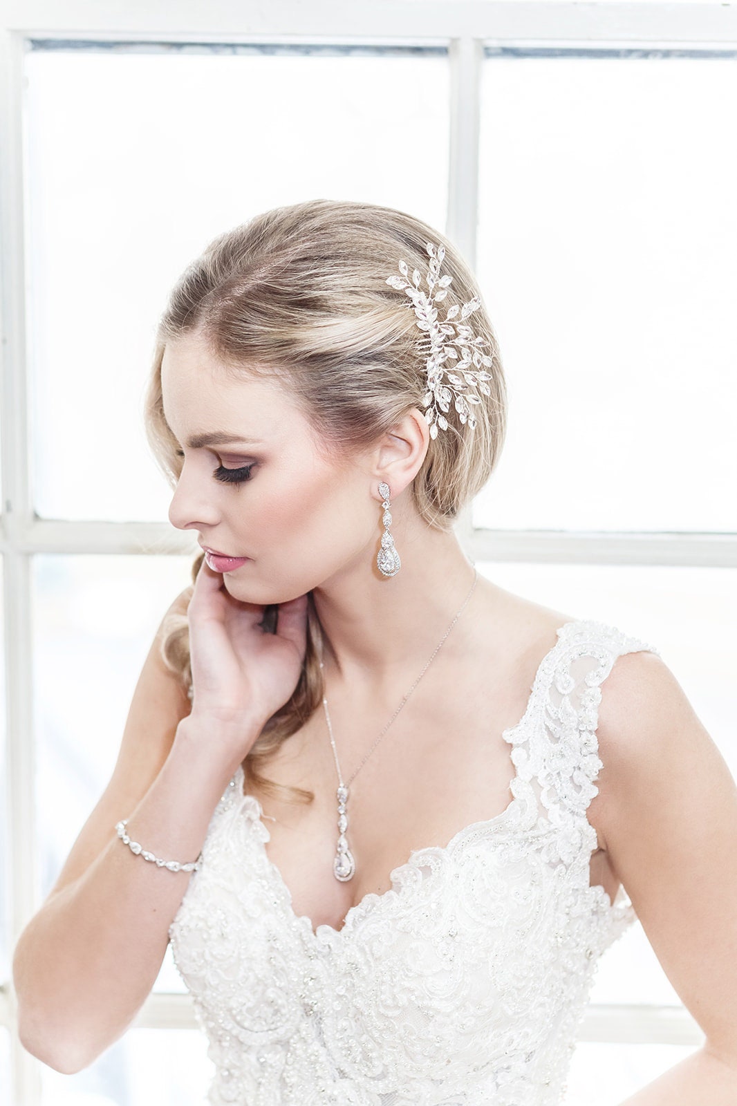 Aimee Long CZ Jewelry Set