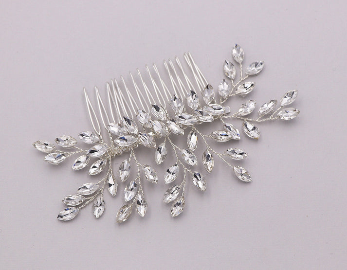 Marquise Crystal Hair Comb